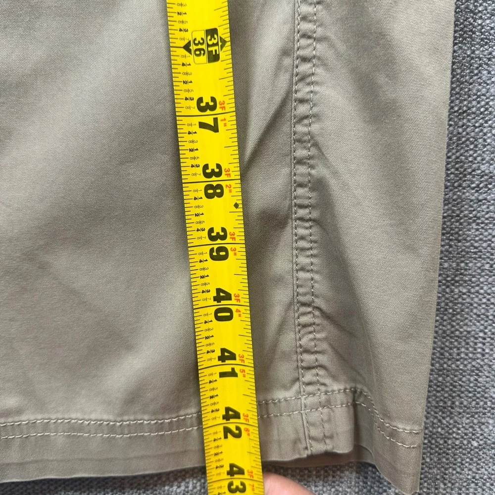 BC Clothing Co Convertible Cargo Pants Mens L x 34 Khaki  Zip Off Hiking